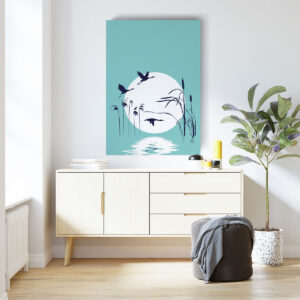 Cuadro Decorativo Gansos