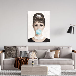 Cuadro Decorativo de Audrey Hepburn