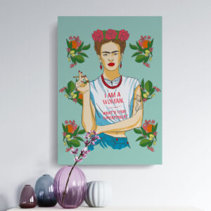 Cuadro de Frida Kahlo I Am A Woman