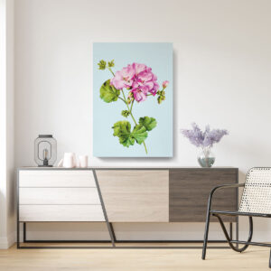 Cuadro Decorativo de Geranio