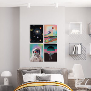 Cuadros Futuristas del Espacio