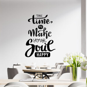 Vinilo de Texto Happy Soul