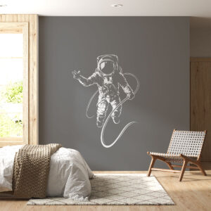 Vinilo Decorativo de Astronauta