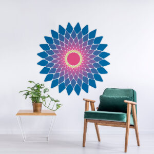 Vinilo Decorativo de Mandala Multicolor