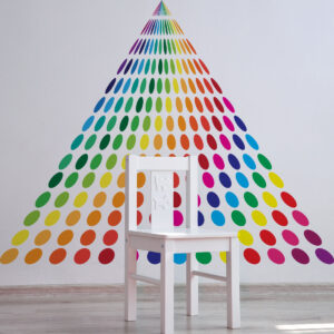 Vinilo de Lunares Multicolores