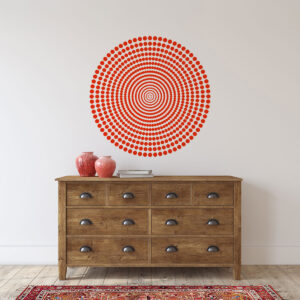 Vinilo de Mandala en Puntos