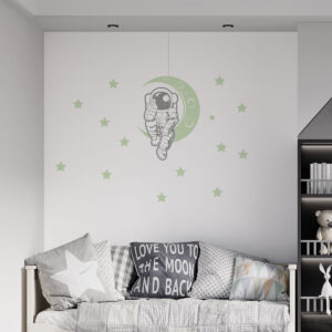 Vinilo Astronauta Fotoluminiscente