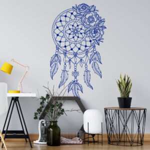 Vinilo Decorativo Atrapasueños Floral