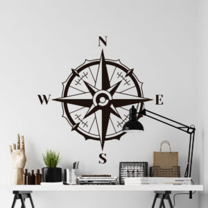 Vinilo Decorativo Brújula
