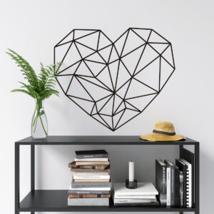 Vinilo Decorativo Corazón Geométrico