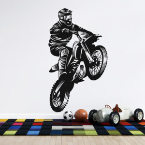 Vinilo Decorativo Deportivo Motocross