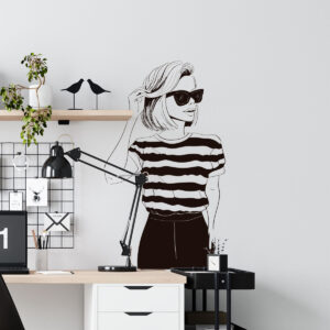 Vinilo Decorativo Fashion Girl