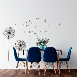 Vinilo Decorativo Floral Diente León