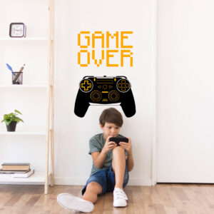 Vinilo Decorativo Game Over