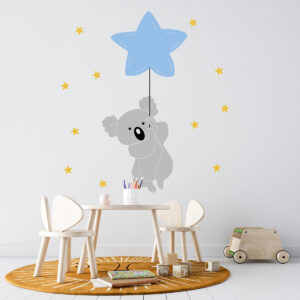 Vinilo Decorativo Infantil Koala Dreams