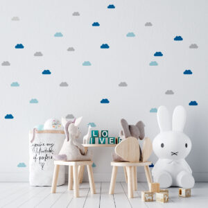 Vinilo Decorativo Patrón de Nubes
