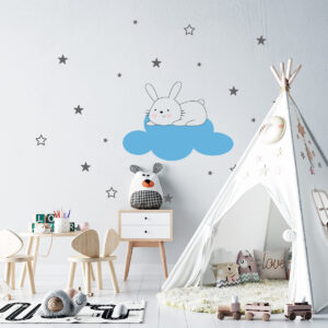 Vinilo Decorativo Infantil de Conejo