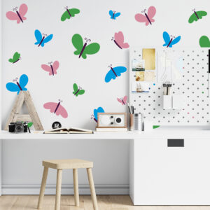 Vinilo Decorativo Mariposas Multicolores