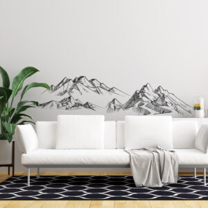 Vinilo Decorativo Paisaje de Montañas