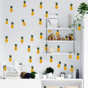 Vinilo Decorativo Patrón de Piñas