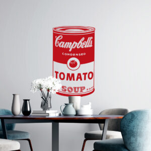 Vinilo Decorativo Pop Art Campbell's