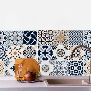 Vinilo Decorativo de Azulejos Madeira