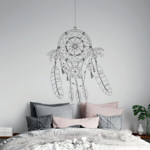 Vinilo Decorativo de Atrapasueños Étnico