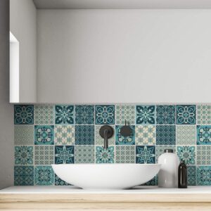 Vinilo Decorativo de Azulejos Asni