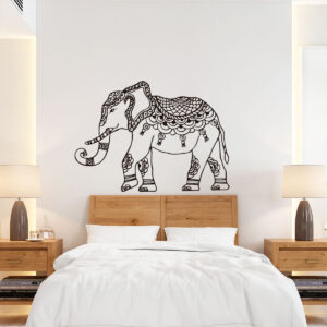 Vinilo Decorativo de Elefante Hindu