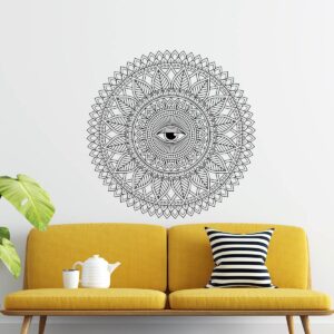 Vinilo Decorativo de Mandala con Ojo