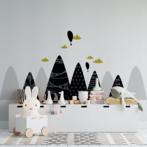 Vinilo Decorativo de Montañas Infantiles