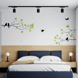 Vinilo Decorativo de Pájaros en Ramas