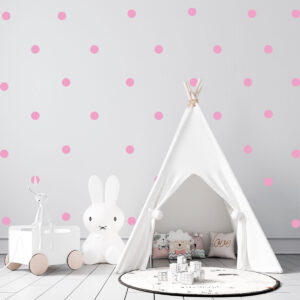 Vinilo Patrón Puntos de Color