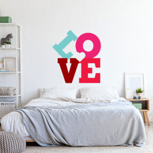 Vinilo Decorativo de Texto Love