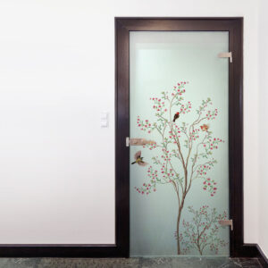 Vinilo Esmerilado Pájaros de Primavera