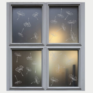 Vinilo Esmerilado Diente Leon