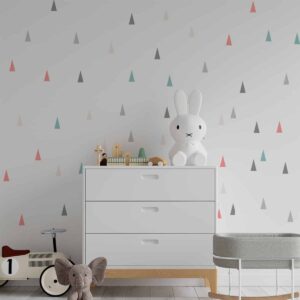 Vinilo Patrón de Conos Multicolores