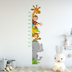 Vinilo de Medidor Infantil con Animales