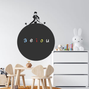 Vinilo de Pizarra Infantil del Principito