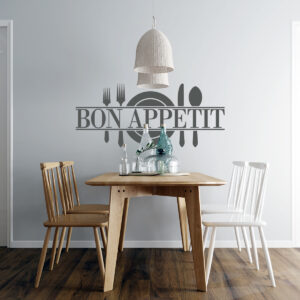 Vinilo de Texto para Cocinas Bon appétit