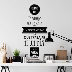 Vinilo Un Trabajo Que Te Guste