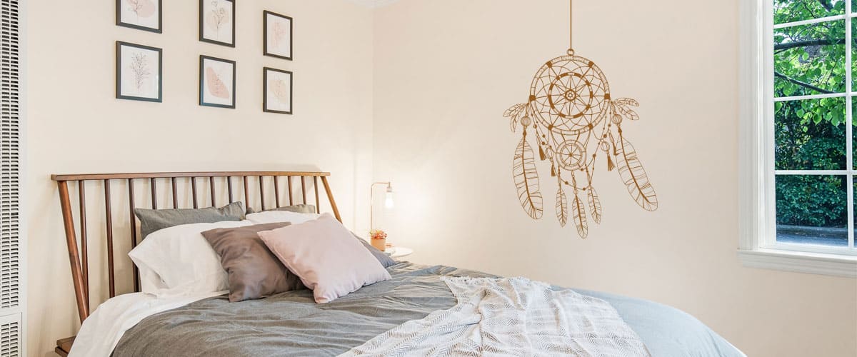 Figuras decorativas en vinilo para paredes de habitación, Arkanta