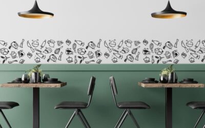 Ideas para decorar bares y restaurantes con vinilos adhesivos