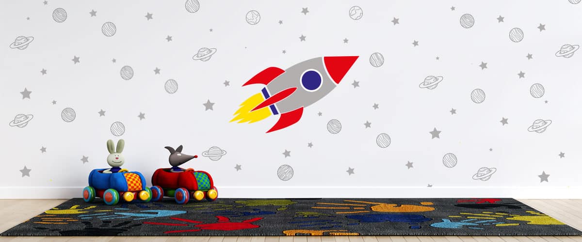 Decoración para cuarto de niños, vinilos infantiles, adhesivos para niños