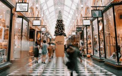 Ideas creativas de decoración navideña para negocios