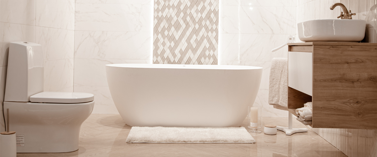 Decoración para baños pequeños, con vinilos decorativos por Arkanta