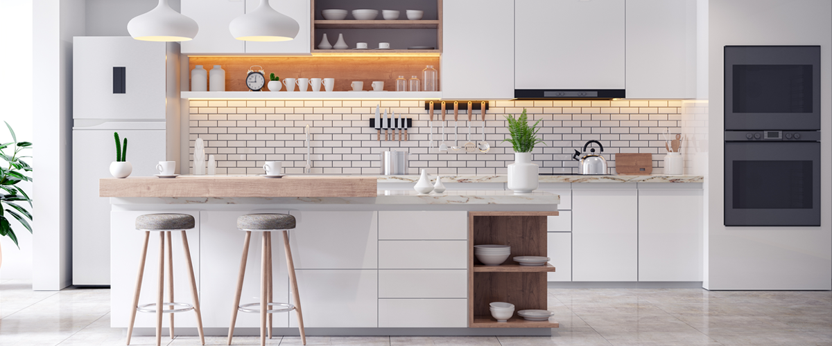 Decoración con vinilos de cocinas modernas con vinilos decorativos Arkanta diseño interior