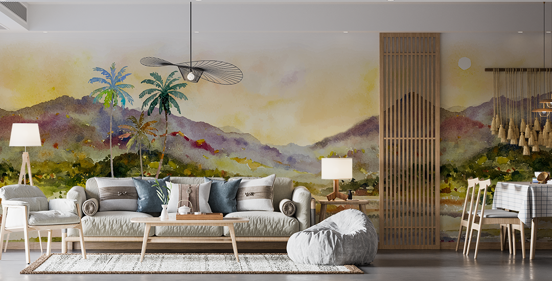 10 Ideas de Murales Decorativos para el hogar