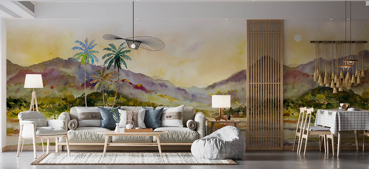 Arkanta 10 ideas de murales decorativos para el hogar.